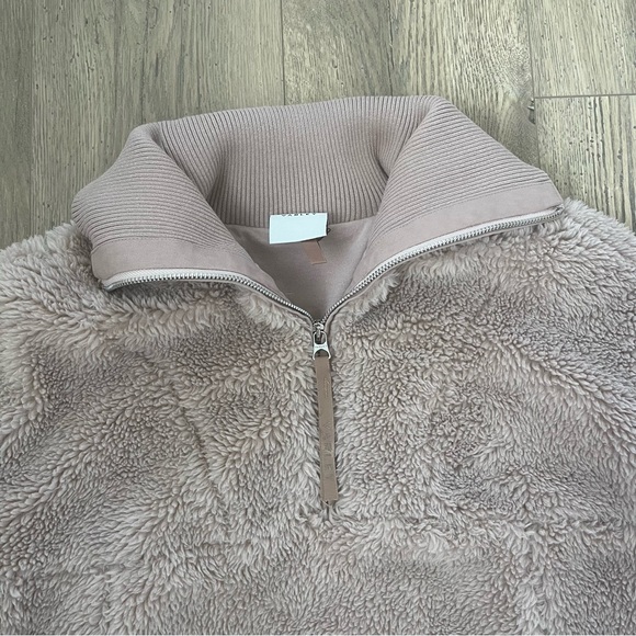 NEW VARLEY Stratton Jacket in Mushroom Tan Sz XXS OVERSIZED Sz 2 - Picture 6 of 11